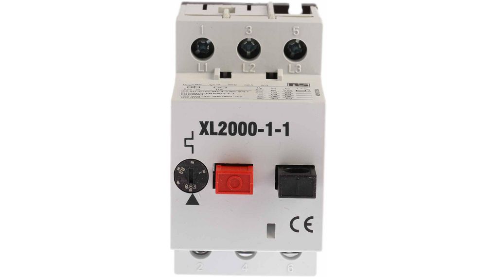 Motor Protection Circuit Breaker 1A 500V IP20